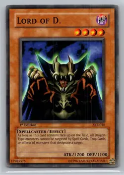 Starter Deck: Kaiba Evolution #SKE-016 Lord of D. - VG - Image 1