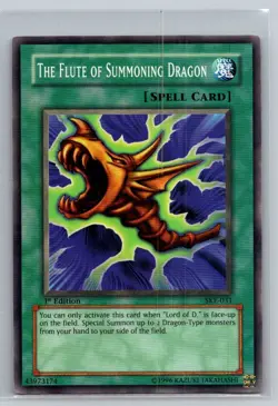 Starter Deck: Kaiba Evolution #SKE-031 The Flute of Summoning Dragon - VG - Image 1