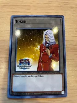 Maximillion Pegasus Blank Token 2017 WCQ Yugioh World Championship Qualifier - Image 1
