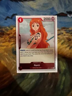 OP01-016 - Nami | ONE PIECE Card Game - Rare - Romance Dawn - English - NM - Image 1