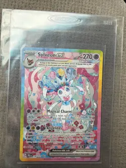 Pokemon TCG S&V Prismatic Evolutions Sylveon EX Card 156/131 Mint Condition - Image 1
