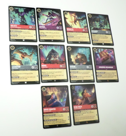 Disney Lorcana Theme Lot - Gargoyles Theme Lot of 10 Cards - Image 2