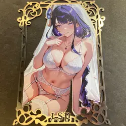 Goddess Story Gold METAL Card - Serial Number #050/100 - Shogun Anime *READ* - Image 1