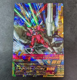 Gundam Try Age card TKR2-018 Infinite Justice Gundam Holo JAPANESE - Image 1