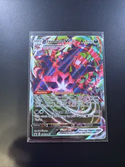 Eternatus VMAX SWSH045 Sword & Shield Promo Holo Card NM Condition - Image 1