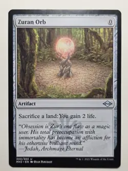 Zuran Orb (MH2-303) Modern Horizons 2 mtg NM+ magic the gathering Near Mint card - Image 1