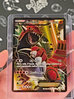 Groudon EX (150 Full Art) 150/160 XY - Primal Clash Holo Pokemon Card 150/160 - Image 2