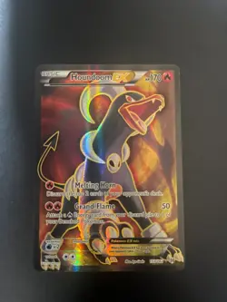 Houndoom EX (Full Art) 153/162 Ultra Rare XY - BREAKthrough Pokemon Card - Image 1