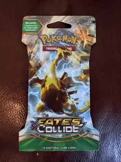 Pokemon TCG: Fates Collide Trading Cards - Pack of 10 820650801143 - Image 1