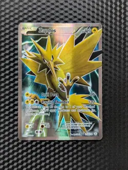 Pokemon TCG XY Generations Zapdos EX Full Art Holo Ultra Rare Card #29/83 - Image 1