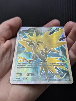 Pokemon TCG XY Generations Zapdos EX Full Art Holo Ultra Rare Card #29/83 - Image 2