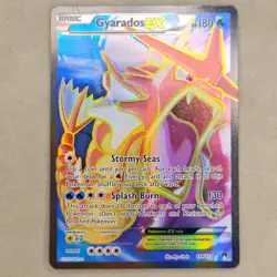 Pokemon Gyarados EX TCG Full Art Holo Ultra Rare Card 114/122 XY-Breakpoint HP - Image 1