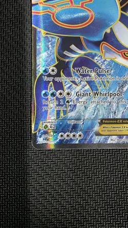Kyogre EX 148/160 FULL ART Pokemon Card XY Primal Clash Holo Rare - Image 5