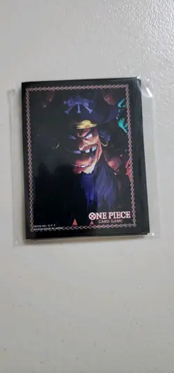 One Piece Card Game 10 Count Sleeves Marshall D. Teach Blackbeard - Image 1