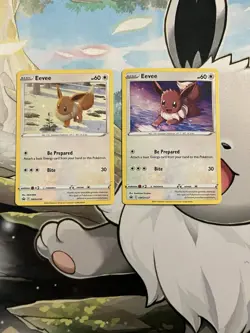 Pokemon TCG Eevee Evolution Promo Lot Of 10 Cards In A Mini Album - Image 5