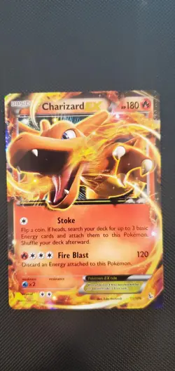 Charizard EX 11/106 XY Flashfire Holo Ultra Rare Pokemon Card 11/106 - Image 1