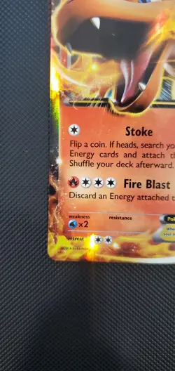 Charizard EX 11/106 XY Flashfire Holo Ultra Rare Pokemon Card 11/106 - Image 5