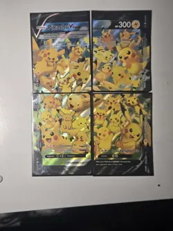 Pikachu V-union Promo 109/S-P - 112/S-P Combination Set - Pokemon Card Chinese - Image 1