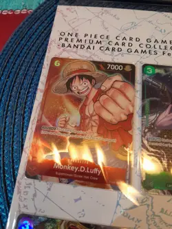 Monkey D. Luffy P 001 One Piece English Card - Image 1