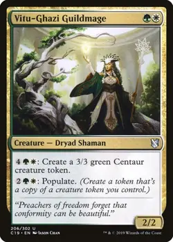 NM Vitu-Ghazi Guildmage, MTG, Commander 2019, Magic the Gathering, 206 - Image 1