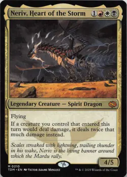 Neriv, Heart of the Storm M Tarkir: Dragonstorm 210 - LP MTG - Image 1