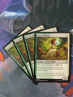 Dryad Militant x 4 | Foundations | NM | MTG - Image 1