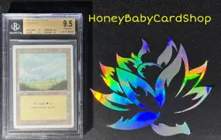 MTG 3rd Edition Revised 1994 Plains (B) BGS 9.5Q+ (TRUE QUAD+) GEM MINT 93/94 - Image 4