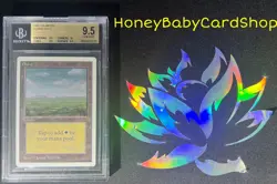 MTG Unlimited Edition 1993 Plains (C) BGS 9.5Q+ (TRUE QUAD+) GEM MINT 93/94 - Image 4