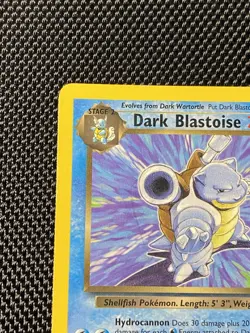 Dark Blastoise (20) 20/82 Team Rocket LP Non-Holo Pokemon TCG - Image 2