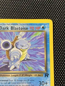 Dark Blastoise (20) 20/82 Team Rocket LP Non-Holo Pokemon TCG - Image 3