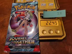 22.45g (Heaviest in Lot) Journey Together Pokemon Booster Pack - Sealed #371 - Image 1