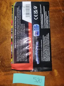 22.66g (Heavy for Lot) Mega Evolution Pokemon Booster Pack - Sealed #520 - Image 2