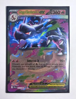 Mega Charizard X EX 013/094 Double Rare - Pokemon TCG - Phantasmal Flames - NM - Image 1