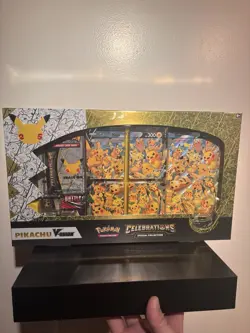 Pokemon Celebrations 25th Anniversary Pikachu V-union Premium Collection Sealed 820650809156 - Image 1