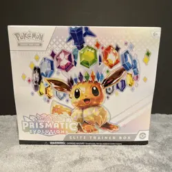 ? Pokemon TCG Scarlet & Violet Prismatic Evolutions ETB Elite Trainer Box SEALED - Image 1