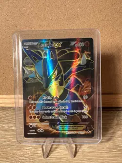 Pokemon Lucario EX Full Art Ultra Rare XY - Furious Fists 107/111 LP - Image 5