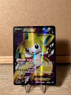 Pokemon Jirachi EX Full Art Ultra Rare Plasma Blast 98/101 HP/Damaged - Image 1