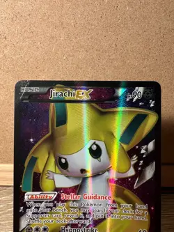Pokemon Jirachi EX Full Art Ultra Rare Plasma Blast 98/101 HP/Damaged - Image 2
