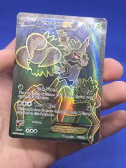 Pokemon XY Primal Clash Trevenant EX 145/160 Full Art Ultra Rare DMG/CREASED - Image 2