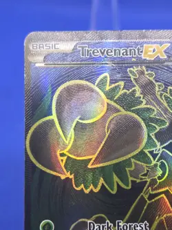 Pokemon XY Primal Clash Trevenant EX 145/160 Full Art Ultra Rare DMG/CREASED - Image 3