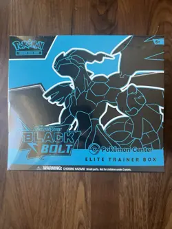 Pokemon Center Black Bolt Elite Trainer Box Exclusive with Magnetic Acrylic Case - Image 3