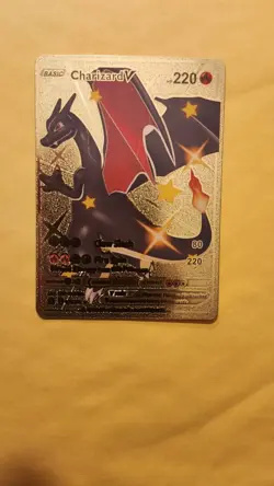 Charizard V (079/073) - Pokemon Gold Foil - Fan Art - Image 1