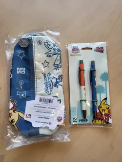 Pokemon World Championships 2025 Anaheim Pencil Case And Pen **IN HAND** - Image 1