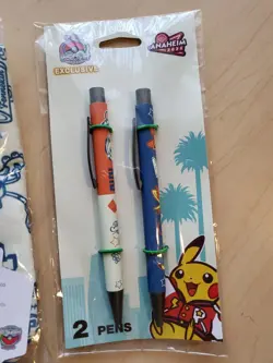 Pokemon World Championships 2025 Anaheim Pencil Case And Pen **IN HAND** - Image 2