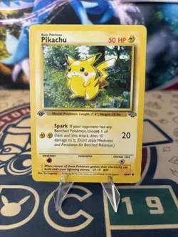 Pokemon TCG Pikachu Jungle 60/64 Regular 1st Edition Common - Image 1