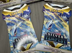 Pokemon Silver Tempest LOT OF (5) Booster Packs Sealed New. - Image 3