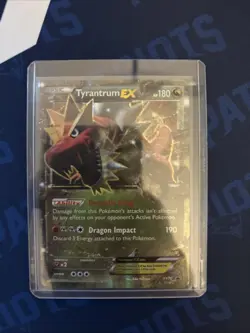 2015 POKEMON XY BLACK STAR PROMOS XY70 TYRANTRUM EX - Image 1