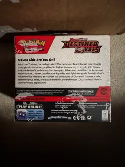 Pokemon TCG Destined Rivals Booster Box Factory - Sealed/New - Image 2
