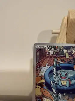 Squirtle 148/142 Illustration Rare Stellar Crown Pokemon TCG NM SCR - Image 3
