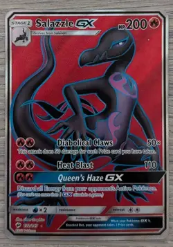 Salazzle GX - 132/147 - NM - Sun & Moon: Burning Shadows - Pokemon TCG - Image 1